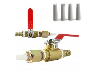 Pískovací pistole pro sifónové pískovačky s ventilem 3/8", 4 trysky MAR-POL