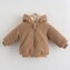 Kojenecká zimní mikinka s kapucí New Baby Teddy Winter - velikost 68 (4-6m)