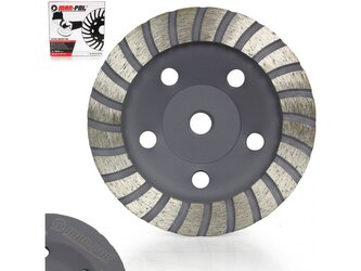 Kotouč brusný diamantový na beton 125mm, M14, turbo MAR-POL