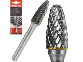 Fréza karbidová kužel, stopka 6mm MAR-POL (F1025)