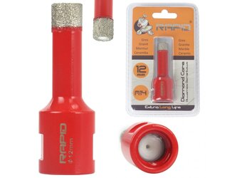 Diamantový korunkový vrták s otvorem ⌀8 mm M14 RAPID