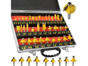 Souprava stopkových fréz 35ks MAR-POL