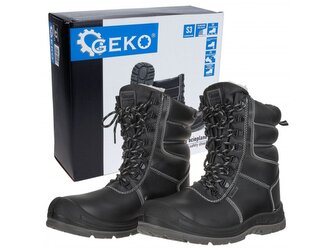 Zimní pracovní obuv polovysoká, velikost 40 GEKO