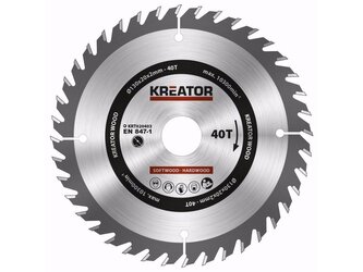 KRT020403 - Pilový kotouč na dřevo 130mm, 40T KREATOR