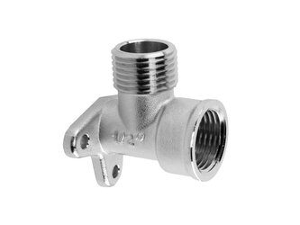 Nástěnné koleno, vnější závit 1/2", vnitřní závit 1/2" - BRADAS