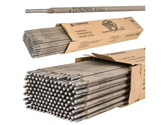 Elektrody rutilové 3,25mm, 350mm, 5kg POWERMAT Elektrody rutilové 3,25mm, 350mm, 5kg POWERMAT