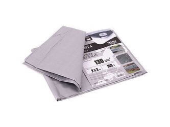 Plachta zakrývací 2 x 3 m, 130 g/m², šedá