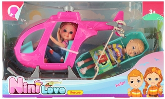 Lalka 15 cm z akcesoriami Helikopter MEGA CREATIVE 544855 Lalka 15 cm z akcesoriami Helikopter MEGA CREATIVE 544855