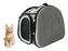 Přepravní taška pro zvířata šedá