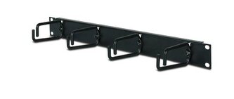 APC 1U Horizontal Cable Organizer Black