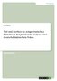 Tod und Sterben im zeitgenössischen Bilderbuch. Vergleichende Analyse unter deutschdidaktischem Fokus