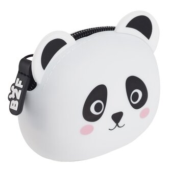 Miquelrius B2F - peněženka se zipem Puppies to go, panda, bílá