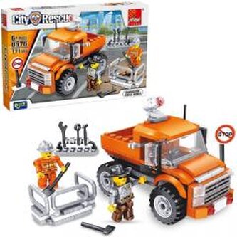 Klocki auto roboty drogowe 171el Klocki auto roboty drogowe 171el