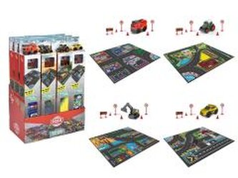 City Dywan z pojazdem 70x80cm mix City Dywan z pojazdem 70x80cm mix