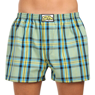 Pánské trenky Styx klasická guma nadrozměr vícebarevné (E1103) 5XL