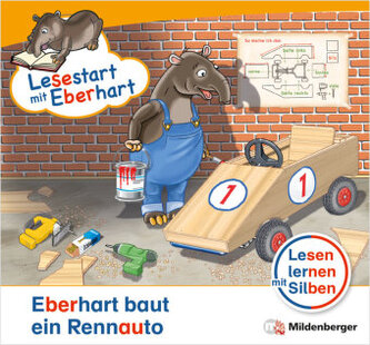 Lesestart mit Eberhart: Eberhart baut ein Rennauto Lesestart mit Eberhart: Eberhart baut ein Rennauto