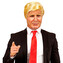 Blond paruka prezident