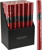 TKANINA ozdobna 38X200cm CZERWONA