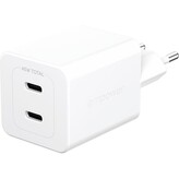 PanzerGlass® empower nabíječka Turbo GaN (45 W) 2x USB-C, bílá