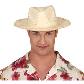 Slaměný klobouk letní přírodní