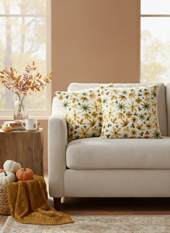 Návlek na Polštář, Podzimní listy a květy