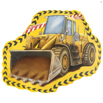 Fóliový balonek Stavební stroje – nakladač 67 cm