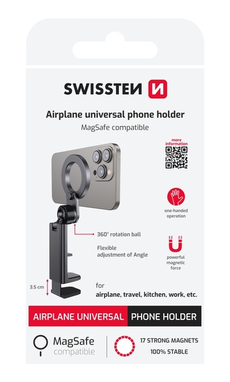 SWISSTEN UNIVERZÁLNÍ DRŽÁK SMARTPHONŮ MagSafe