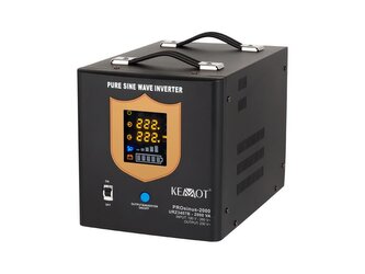Zdroj záložní KEMOT PROsinus-2000 12V 230V 2000VA 1200W Black