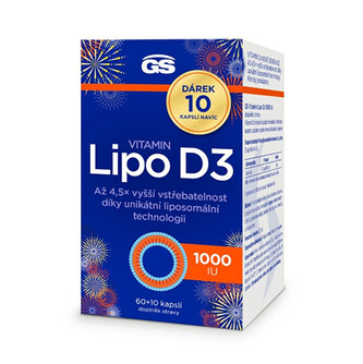 GreenSwan GS Vitamin Lipo D3 1000 IU 60 + 10 kapslí ZDARMA GreenSwan GS Vitamin Lipo D3 1000 IU 60 + 10 kapslí ZDARMA