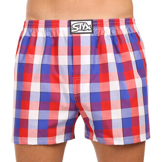 Pánské trenky Styx klasická guma nadrozměr vícebarevné (E1107) 4XL