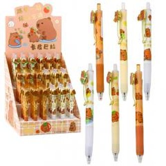 Długopis żelowy kapibra (54szt) Długopis żelowy kapibra (54szt)