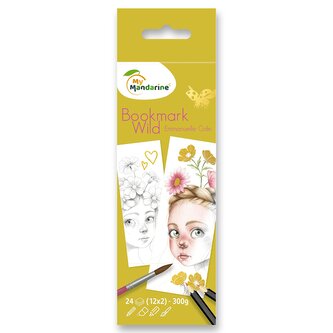 Omalovánky v podobě knižní záložky Avenue Mandarine Wild