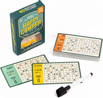 PROFESSOR PUZZLE Hra Happy Camper