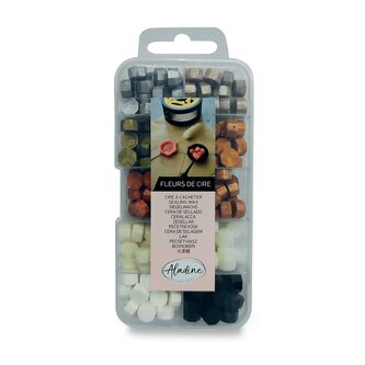 Pečetní vosk granulovaný - metalické barvy Pečetní vosk granulovaný - metalické barvy