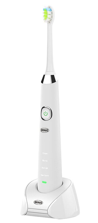 BRAVO Zubní sonický kartáček B-4656, bílý