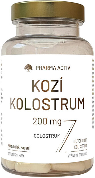 Pharma Activ Kozí kolostrum 200 mg 60 tobolek Pharma Activ Kozí kolostrum 200 mg 60 tobolek