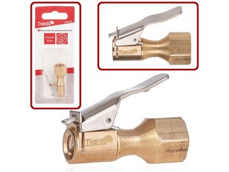 Koncovka na huštění pneu, mosaz, vnitřní závit 1/4" TVARDY