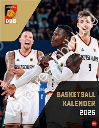 DBB Basketball Posterkalender 2026 DBB Basketball Posterkalender 2026