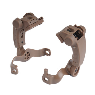 Earmor - Adapter do słuchawek M32 Plus na szynę ARC Rail - Polimer - Coyote Brown - M16A-CB Earmor - Adapter do słuchawek M32 Plus na szynę ARC Rail - Polimer - Coyote Brown - M16A-CB