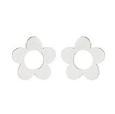 OPN1781-ST Ocelové náušnice KYTIČKY - květiny