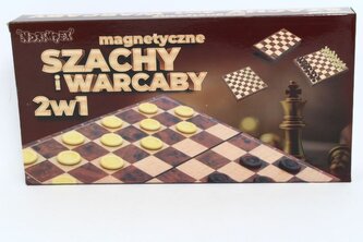 Szachy-warcaby magnetyczne 1005190 51905