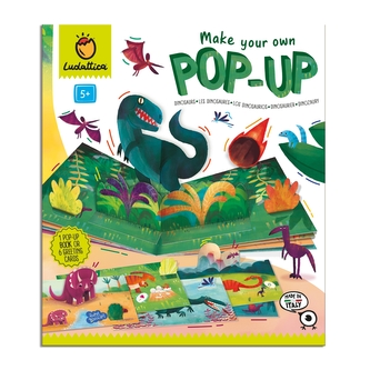 Ludattica - Vytvořte si svůj první POP UP - DINOSAUŘI
