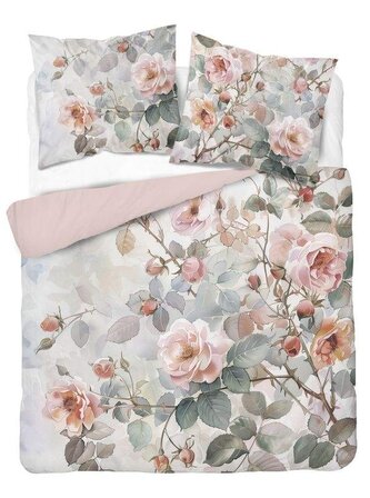 DETEXPOL Francouzské povlečení 3D Růže akvarel micro Polyester - mikrovlákno,  220/200, 2x70/80 cm