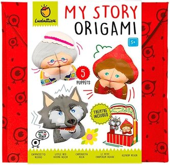 Ludattica - Můj příběh Origami - Červená Karkulka