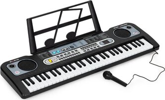 ECOTOYS Velké dětské klávesy s mikrofonem