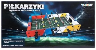 Gra piłkarzyki stołowe kolorowe 1009779