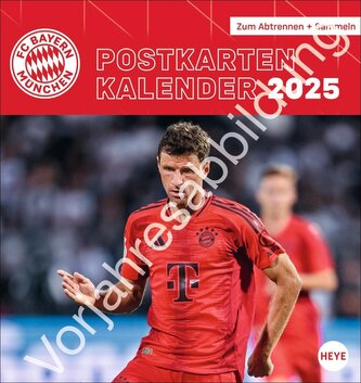 FC Bayern München Postkartenkalender 2026 FC Bayern München Postkartenkalender 2026
