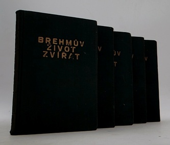 Brehmův život zvířat - Práci I.-V. (komplet) Brehmův život zvířat - Práci I.-V. (komplet)