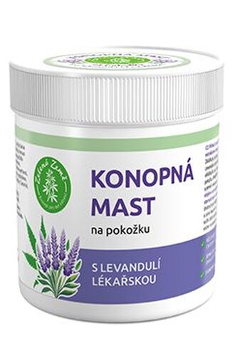 Konopná mast s levandulí 100ml