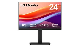 LG MT IPS LCD 23,8" 24BA55W-B - IPS panel, 1920x1200, 75Hz, HDMI, DP, USB 2.0, repro, pivot